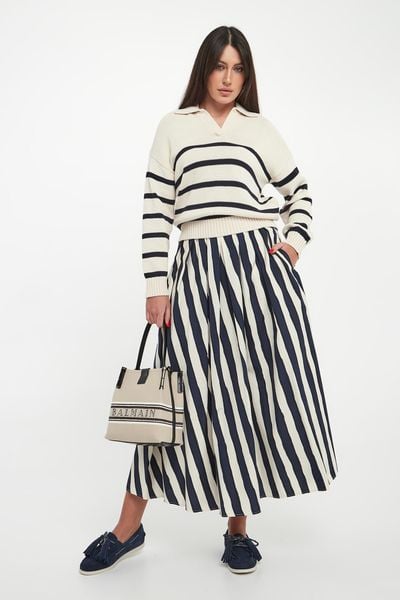Spódnica w pasy Uomo WEEKEND MAX MARA. Spódnice damskie Weekend Max Mara, bez wzorów. Za 1,309.00 zł.