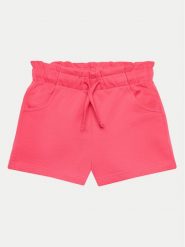 Coccodrillo Szorty sportowe WC4120401VGC Różowy Regular Fit. Czerwone spodenki dla dziewczynek COCCODRILLO, bez wzorów, z bawełny, sportowe. Za 39.99 zł.