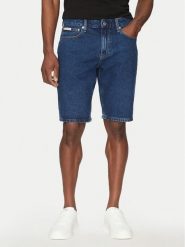 Calvin Klein Jeans Szorty jeansowe J30J327192 Granatowy Regular Fit. Niebieskie szorty męskie Calvin Klein Jeans, m, bez wzorów, z bawełny. Za 179.99 zł.
