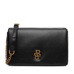 Torebka Badura. Czarne listonoszki damskie Badura, bez wzorów, bez dodatków. Za 229.99 zł.