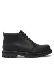 Timberland Trzewiki Britton Road Mid Chukka Wp TB0A69TWW021 Czarny. Czarne botki męskie Timberland, bez wzorów, z nubiku, bez zapięcia. Za 679.99 zł.