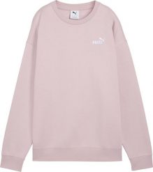 Puma Bluza damska ESS Small No. 1 Logo Relaxed Crew różowa 633268 49 2XL. Czerwone bluzy damskie Puma, xl, bez wzorów, bez kaptura. Za 214.91 zł.