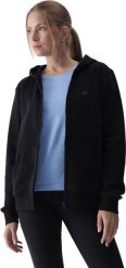 Bluza damska 4F F1467 czarna 4FWMM00TSWSF1467 20S S. Czarne bluzy damskie 4f, s, bez wzorów, bez kaptura. Za 142.38 zł.