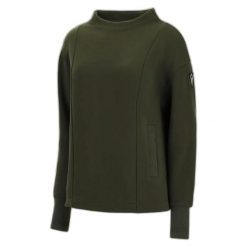 Damska bluza z okrągłym dekoltem Macron Athleisure FCC Dudinka. Zielone bluzy damskie Macron, l, bez wzorów, z materiału, bez kaptura. Za 325.00 zł.