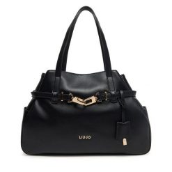 Torebka Liu Jo. Czarne torebki do ręki damskie Liu Jo, bez wzorów, klasyczne, bez dodatków. Za 479.99 zł.