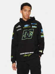DC Shoes Bluza Racing ADYSF03130 Czarny Standard Fit. Czarne bluzy męskie DC Shoes, m, bez wzorów, z bawełny, bez kaptura. Za 179.99 zł.