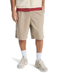 Elastyczne spodenki dla Mężczyzn URBAN CHILL 22" Beżowy. Brązowe szorty męskie Quiksilver, m, bez wzorów, z bawełny. Za 130.00 zł.