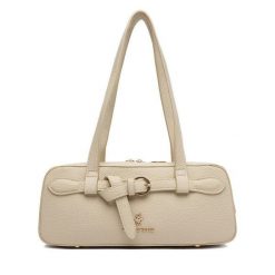 Torebka Beverly Hills Polo Club. Białe torebki do ręki damskie Beverly Hills Polo Club, bez wzorów, klasyczne, bez dodatków. Za 177.99 zł.