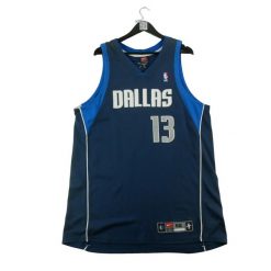 Second life - Koszulka bez rękawów męska NBA Dallas Mavericks 13 Nike - Jak nowy. Niebieskie koszulki sportowe męskie Nike, l, bez wzorów, bez kołnierzyka, bez ramiączek, do koszykówki. Za 340.76 zł.