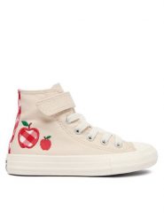 Converse Trampki A13177C Beżowy. Brązowe trampki i tenisówki chłopięce Converse, bez wzorów, z materiału, bez zapięcia. Za 239.99 zł.