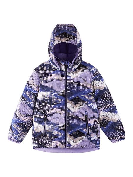 Reima Kurtka puchowa Fossila 5100058C Fioletowy Regular Fit. Fioletowe kurtki i płaszcze dla dziewczynek Reima, bez wzorów, z puchu, bez kaptura. Za 349.99 zł.