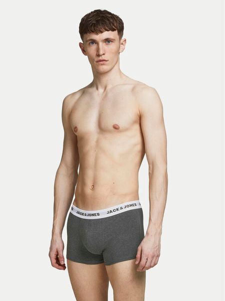 Jack & Jones Komplet bokserek Solid 12189935 Kolorowy. Bokserki męskie Jack & Jones, l, bez wzorów, z bawełny. Za 189.99 zł.