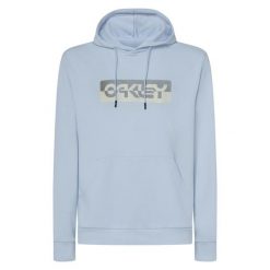 Bluza z kapturem Oakley Duality B1B. Niebieskie bluzy męskie Oakley, m, bez wzorów, z kapturem. Za 299.50 zł.