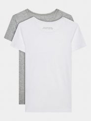 United Colors Of Benetton Komplet t-shirtów 3OP80M018 Szary Regular Fit. Szare t-shirty dla chłopców United Colors Of Benetton, bez wzorów, z bawełny, bez ramiączek. Za 79.99 zł.