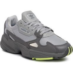 Buty adidas - Falcon W EE5115 Grefou/Gretwo/Hireye. Szare obuwie sportowe damskie Adidas, bez wzorów, z materiału. Za 399.00 zł.
