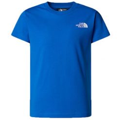 The North Face Casual T-shirt dla chłopców - rozmiar 176. Niebieskie t-shirty dla chłopców The North Face, bez wzorów, z bawełny, bez ramiączek. Za 300.99 zł.