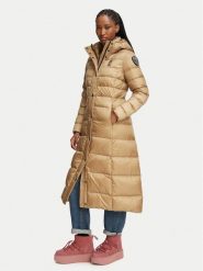 Blauer Kurtka puchowa Anita 26WBLDK03043 Brązowy Regular Fit. Brązowe kurtki damskie Blauer, xs, bez wzorów, z puchu, bez kaptura. Za 2,199.00 zł.