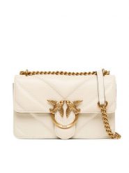 PINKO Torebka Love One Mini Light Dc. Al 25-26 PLTT 104550 A2OS Écru. Listonoszki damskie Pinko, bez wzorów, ze skóry, bez dodatków. Za 1,579.00 zł.