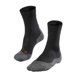 Skarpetki Falke TK2 Sensitive. Czarne skarpety męskie Falke, bez wzorów, z materiału. Za 161.50 zł.