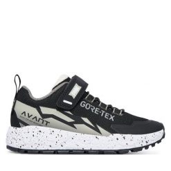 Sneakersy Primigi. Czarne trampki i tenisówki chłopięce Primigi, bez wzorów, z gore-texu, bez zapięcia. Za 329.99 zł.