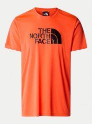 The North Face Koszulka techniczna Reaxion Easy NF0A4CDV Pomarańczowy Regular Fit. Brązowe koszulki sportowe męskie The North Face, m, bez wzorów, z syntetyku, bez kołnierzyka, bez ramiączek, do biegania. Za 159.99 zł.