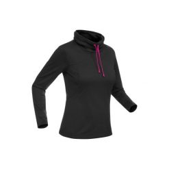 Koszulka turystyczna długi rękaw SH100 warm damska. T-shirty damskie marki QUECHUA. Za 39.99 zł.