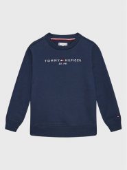 Tommy Hilfiger Bluza Essential KS0KS00212 M Granatowy Regular Fit. Niebieskie bluzy dla chłopców Tommy Hilfiger, bez wzorów, z bawełny, bez ramiączek, bez kaptura. Za 159.99 zł.