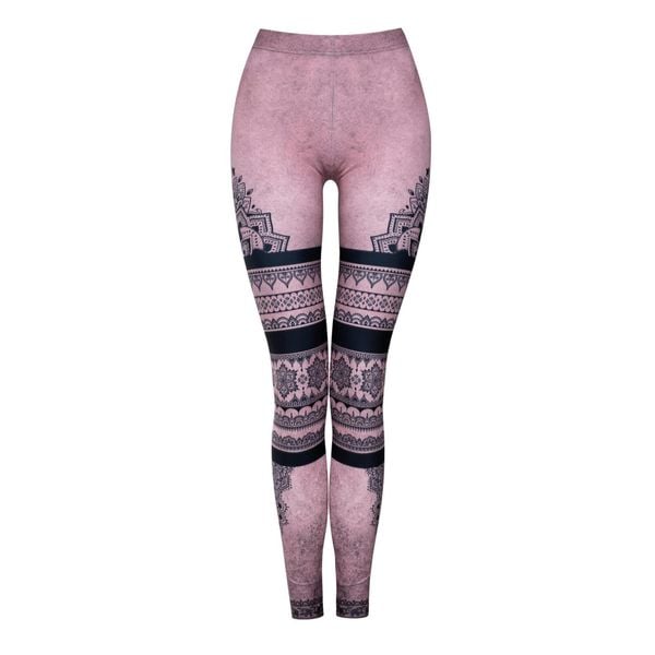 Legginsy sportowe damskie DEEP TRIP Mdina. Brązowe legginsy damskie DEEP TRIP, s, bez wzorów, na jogę i pilates. Za 179.00 zł.