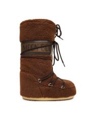 Moon Boot Śniegowce Mb Icon Fleece 80D1403080 Brązowy. Brązowe buty zimowe dziewczęce Moon Boot, z materiału, bez zapięcia. Za 1,359.00 zł.