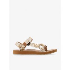 Sandały damskie Teva Original Universal. Brązowe obuwie sportowe damskie Teva, bez wzorów, trekkingowe. Za 193.99 zł.
