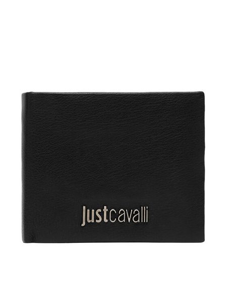 Just Cavalli Portfel 81QA5PX4 ZP361 Czarny. Czarne portfele męskie Just Cavalli, bez wzorów. Za 274.99 zł.