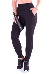 Dopasowane spodnie dresowe damskie 2skin FITGIRL CZARNE. Czarne spodnie dresowe damskie 2SkIN, l, bez wzorów, z bawełny. Za 110.00 zł.