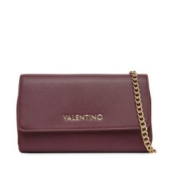 Torebka Valentino. Czerwone torebki do ręki damskie Valentino, bez wzorów, wizytowe, bez dodatków. Za 279.99 zł.