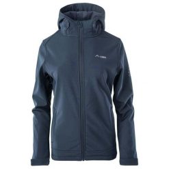 Kurtka Softshellowa Damska Melba II. Niebieskie kurtki sportowe damskie ELBRUS, l, bez wzorów, z softshellu, bez kaptura, trekkingowe. Za 311.99 zł.