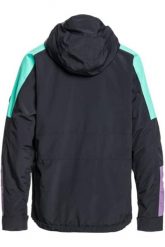 Kurtka narciarska męska Quiksilver Radicalo - Technical Snow. Czarne kurtki męskie Quiksilver, na zimę, m, bez wzorów, z lycry, z kapturem. Za 541.99 zł.