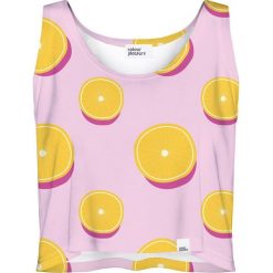 Colour Pleasure Koszulka damska CP-035 114 różowo-żółta r. M/L. T-shirty damskie Colour Pleasure. Za 64.14 zł.