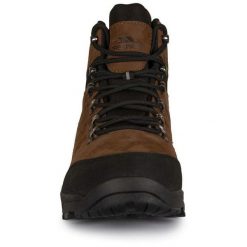 Męskie Skórzane Buty Turystyczne Corrie. Brązowe trekkingi męskie Trespass, trekkingowe. Za 454.99 zł.