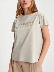 Koszulka z nadrukiem - szary. Szare t-shirty damskie Sinsay, l, bez wzorów, z bawełny, bez kołnierzyka. Za 35.99 zł.