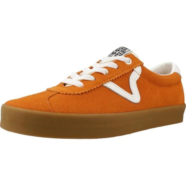 Buty VANS SPORT LOW Pomarańczowy. Brązowe obuwie sportowe damskie Vans, bez wzorów, z tkaniny. Za 388.99 zł.