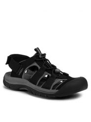 Keen Sandały Rapids H2 1022272 Czarny. Czarne sandały męskie Keen, z materiału, bez zapięcia. Za 239.99 zł.
