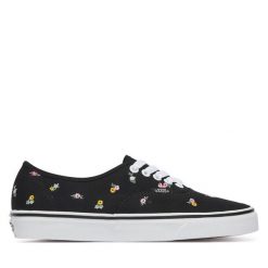 Tenisówki Vans. Czarne trampki i tenisówki damskie Vans, bez wzorów, bez zapięcia. Za 369.99 zł.