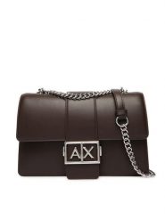 Armani Exchange Torebka XW000070 AF12039 U6018 Brązowy. Brązowe torebki do ręki damskie Armani Exchange, bez wzorów, ze skóry, wizytowe, bez dodatków. Za 679.99 zł.