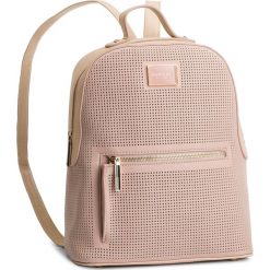 Plecak MONNARI - BAG0740-026 Light Pink. Brązowe plecaki damskie Monnari, bez wzorów, ze skóry ekologicznej. W wyprzedaży za 129.00 zł.