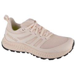 Buty do biegania Inov-8 Trailfly Standard W 001149-IV-S-001 beżowy. Brązowe obuwie sportowe damskie bez wzorów, z materiału, do biegania. Za 718.11 zł.