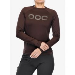 Bluza rowerowa damska POC Reform Enduro Jersey. Czarne bluzy damskie POC, s, bez wzorów, z jersey, bez kaptura. Za 287.99 zł.