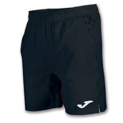 Spodenki tenisowe męskie Joma Master. Czarne szorty męskie Joma, l, bez wzorów, z elastanu, klasyczne. Za 103.99 zł.