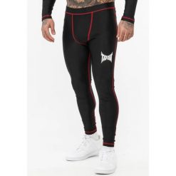 Legginsy funkcjonalne Tapout Grainstone. Białe legginsy sportowe męskie TAPOUT, m, bez wzorów, z elastanu, na fitness i siłownię. Za 214.50 zł.