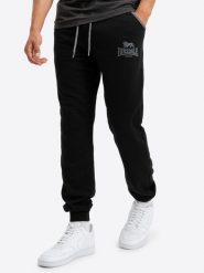 Spodnie do biegania Lonsdale Wansford. Czarne spodnie sportowe męskie Lonsdale, xl, bez wzorów, z dresówki, do biegania. Za 173.00 zł.
