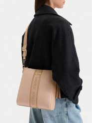 MEXX Torebka CEO-MEXX-S-017-10 Beżowy. Brązowe listonoszki damskie Mexx, bez wzorów, ze skóry, bez dodatków. Za 219.99 zł.