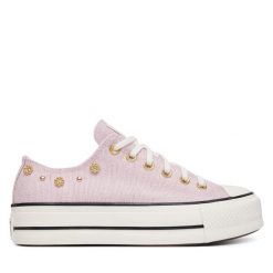 Trampki Converse. Czerwone trampki i tenisówki damskie Converse, bez wzorów, retro, bez zapięcia. Za 419.99 zł.